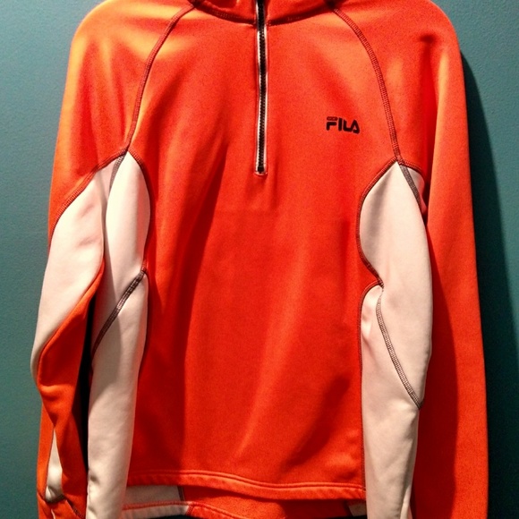 FILA Sport Female Athletic Jacket Sz XLarge Neo Or - Picture 1 of 5